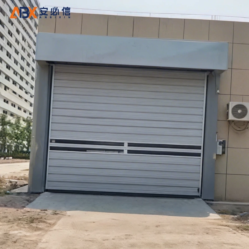白山螺旋式高速门